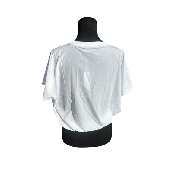 Travis Mathew Women's Silver Spray Tech Woven Top White NWT XL golf tennis - Picture 3 of 5